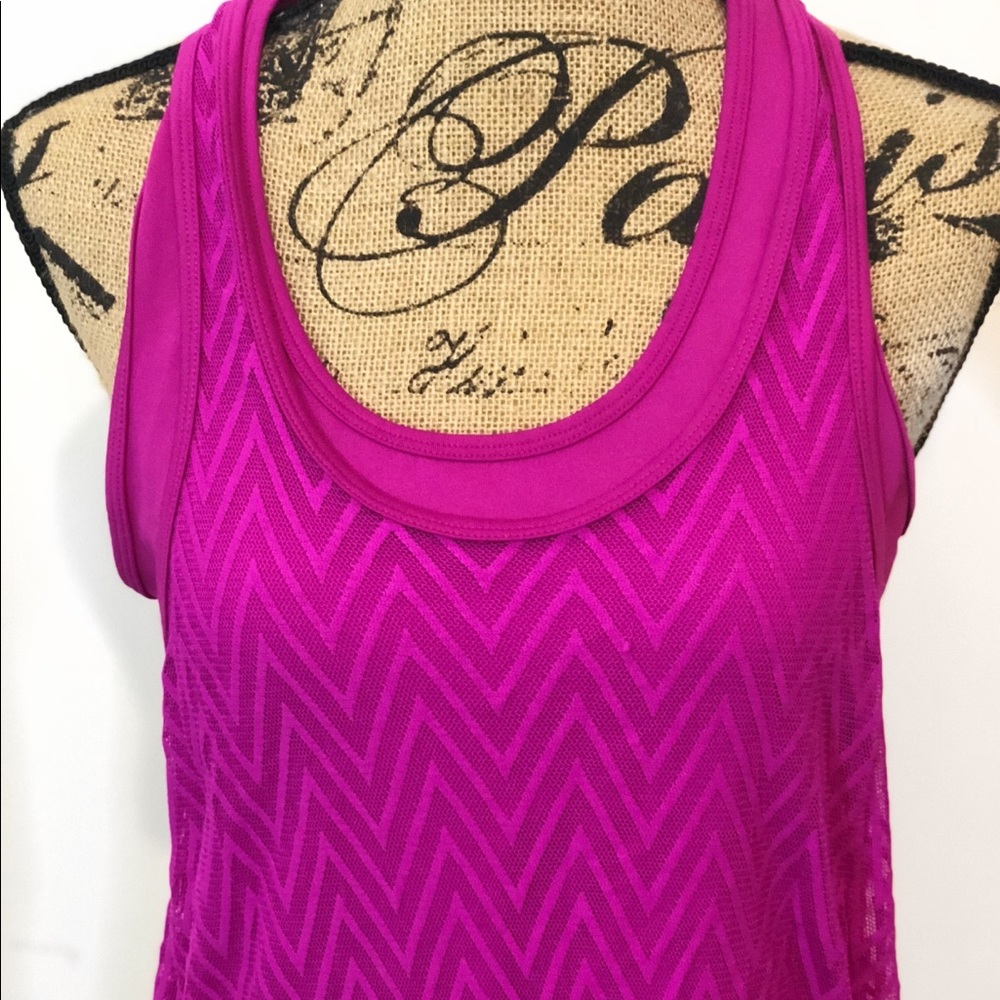 Fila pink sports top